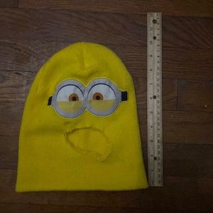 [RARE] SELLING RARE MINIONS 2010 BEANIE, SOLD OUT, TURNED INTO BALACLAVA, TUFF!!